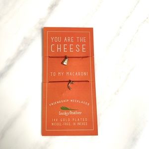 [Lucky Feather] 14k Gold Plated Friendship Necklaces